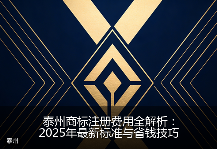 泰州商标注册费用全解析：2025年最新标准与省钱技巧