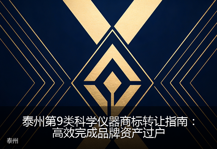 泰州第9类科学仪器商标转让指南：高效完成品牌资产过户